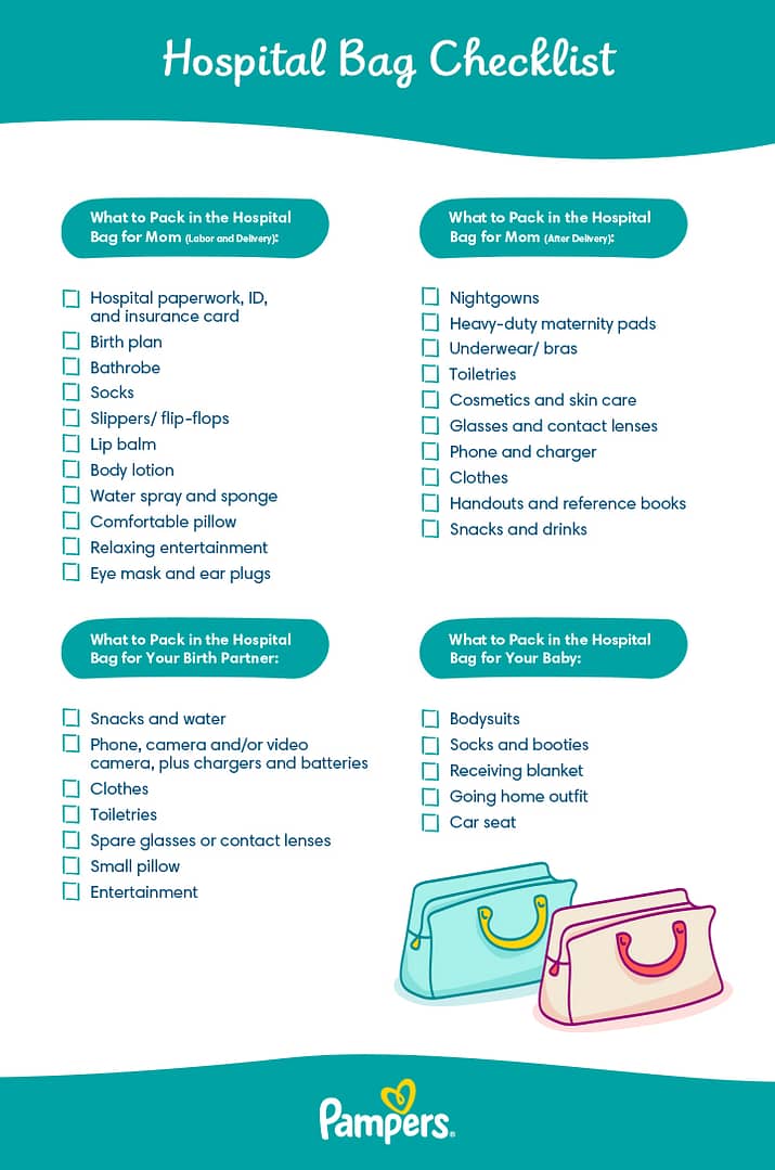 What to Pack in Hospital Bag